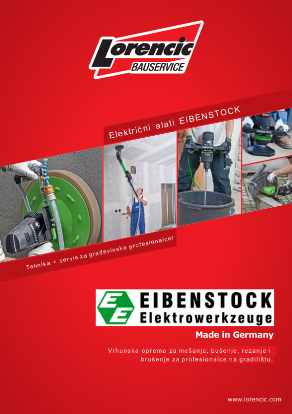 EIBENSTOCK električni alati – Made in Germany